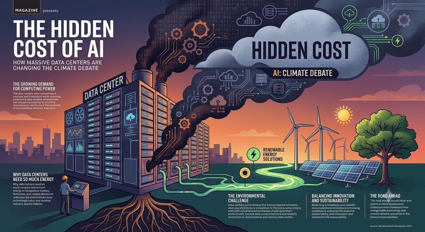 The Hidden Cost of AI: How Massive Data Centers Are Changing the Climate Debate